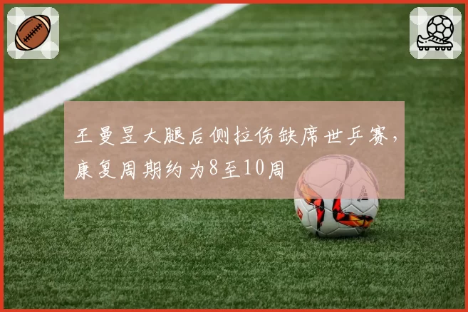 王曼昱大腿后侧拉伤缺席世乒赛，康复周期约为8至10周