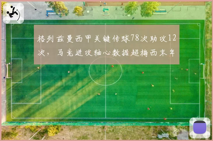 格列兹曼西甲关键传球78次助攻12次,马竞进攻轴心数据超梅西末年